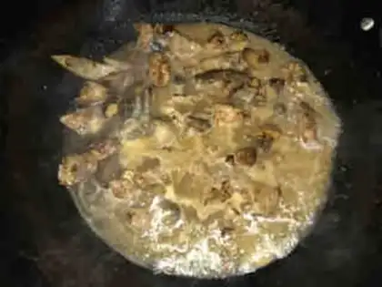 Make A salsa sauce and mushroom chicken step 9