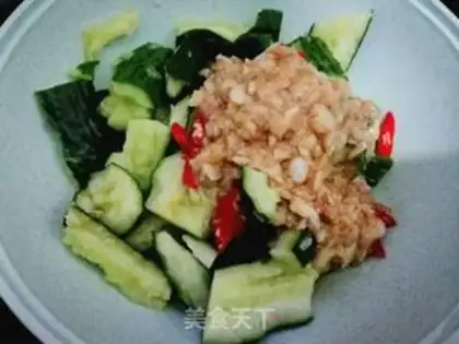 Make Garlic cucumber step 5