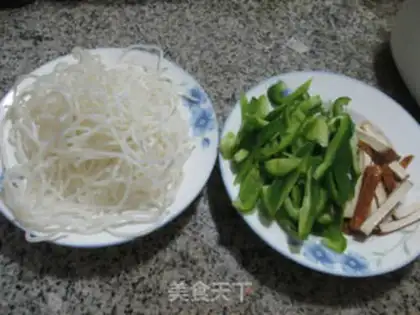 Make Scrambled rice powder step 0