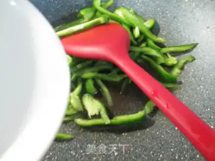 Make Scrambled rice powder step 2