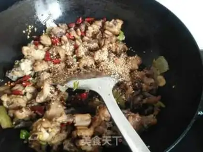 Make Spicy chicken step 8