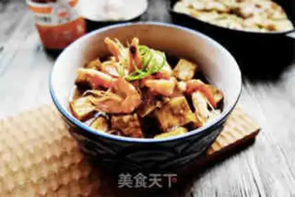 Make Sand, shrimp, tofu step 8
