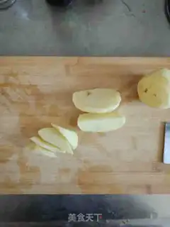 Make Sand tea, microwaved potatoes step 3