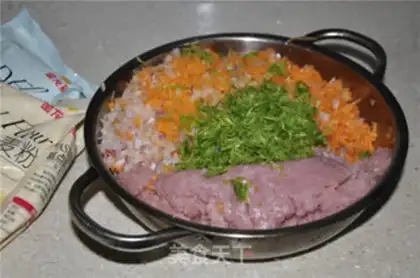 Make Carrot onion bun step 1
