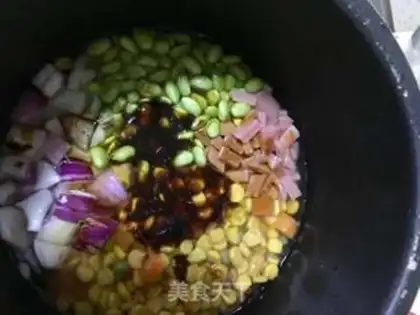 Make Dancing rice step 1