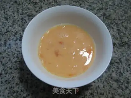 Make Duck eggs, broccoli step 1