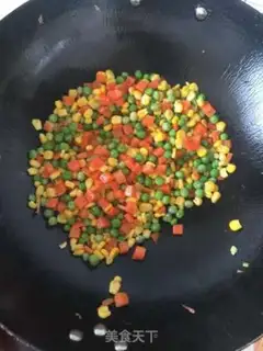 Make Five-colored rice step 4
