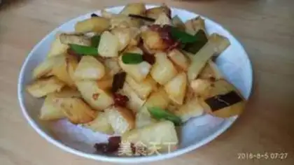 Make Frozen potatoes step 3