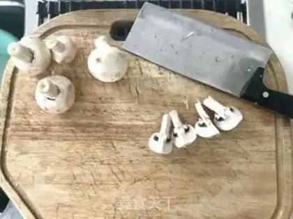Make Autumn mouths, lamb step 1