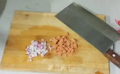 Make Gold egg fried rice step 5