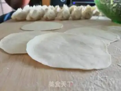 Make Pork dumplings step 6