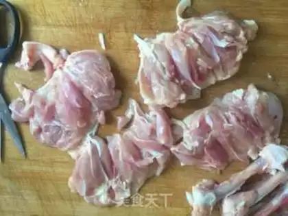 Make Salt chicken step 1