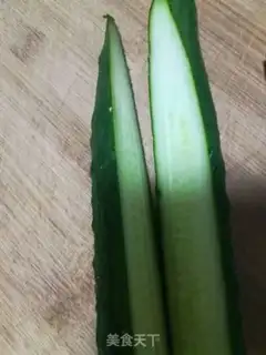 Make Cucumber butterflies step 0