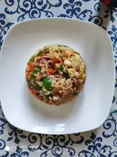 Make Squid rice step 10