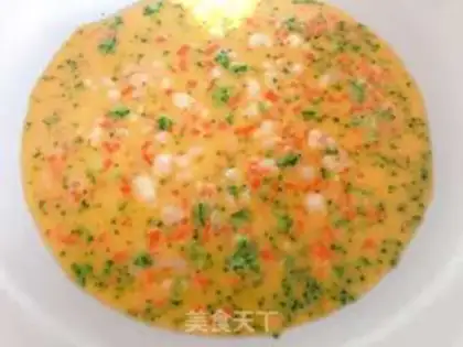 Make Shrimp omelet step 9