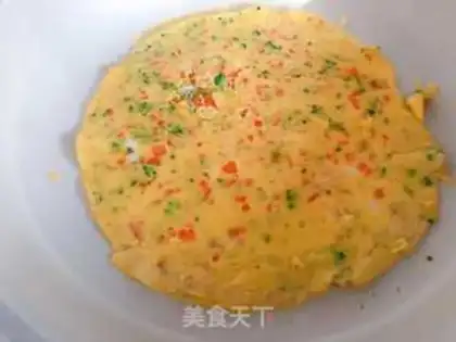 Make Shrimp omelet step 10