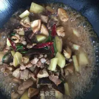 Make Red chicken leg step 4
