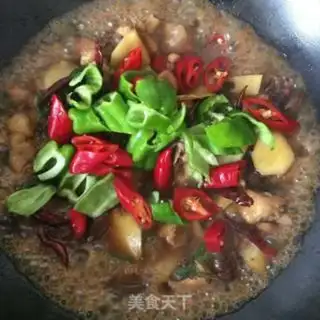 Make Red chicken leg step 5