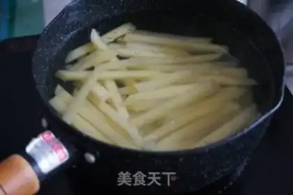 Make The oven fries step 2