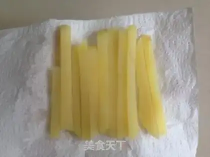 Make The oven fries step 4
