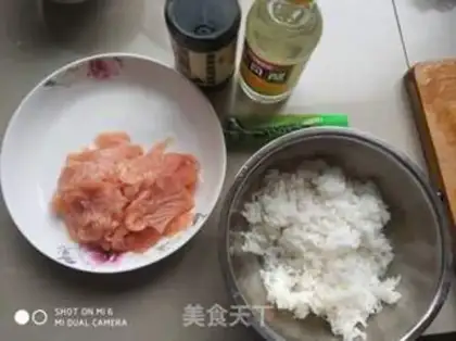 Make Sushi salmon step 0