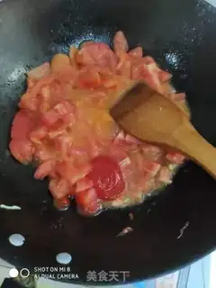 Make Tomato fried eggs step 6