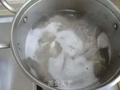 Make Shrimp pork dumplings step 8