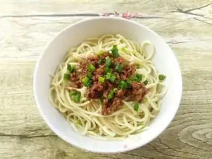 Make Squeaky sauce dry noodles step 15