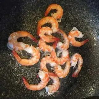 Make Celery and shrimp step 1