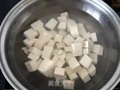 Make Soy sauce tofu step 0