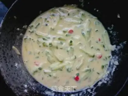 Make cucumber pancakes step 3