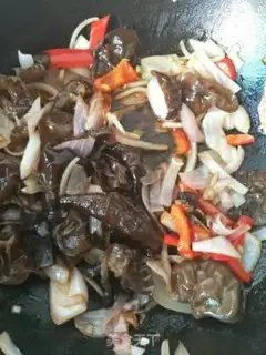 Make Onion fried wood step 5