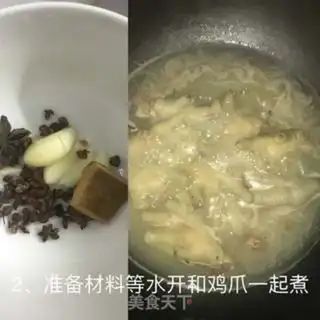 Make Sour lemon chicken claws step 1