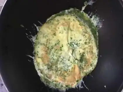 Make Shrimp-skin rises step 4