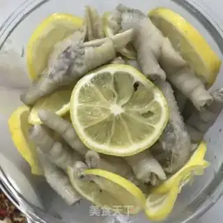 Make Sour lemon chicken claws step 4