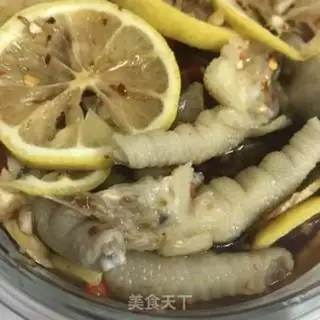Make Sour lemon chicken claws step 6