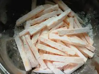 Make French fries step 3