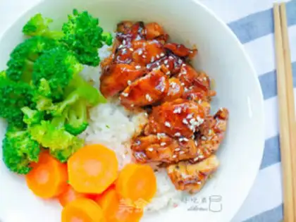 Make Burn the wings and rice step 14