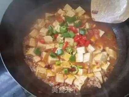 Make Spicy tofu step 6