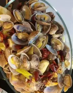 Make Fry clams step 5