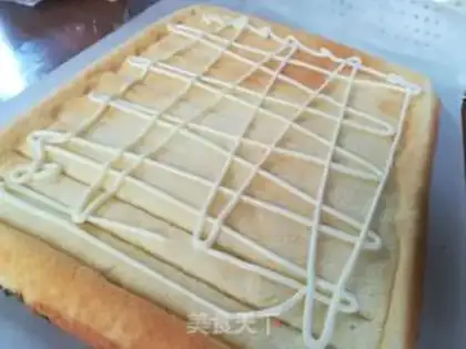 Make Meat pine rolls step 17