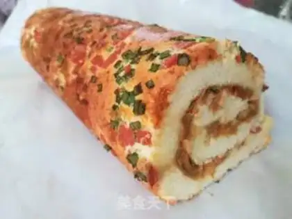 Make Meat pine rolls step 23