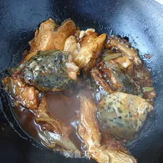 Make Burned salmon head step 6
