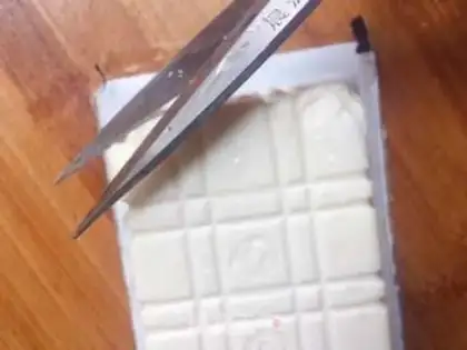 Make Frozen eggs and tofu step 1