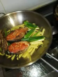 Make Samurai swords, mint potatoes step 5