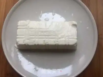 Make Frozen eggs and tofu step 3