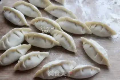Make Fried beef dumplings step 4