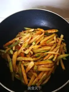 Make Potato fries step 7