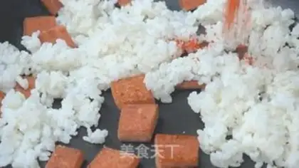 Make Watermelon rice step 2