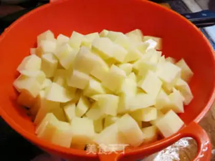 Make Pots of salted potatoes step 1